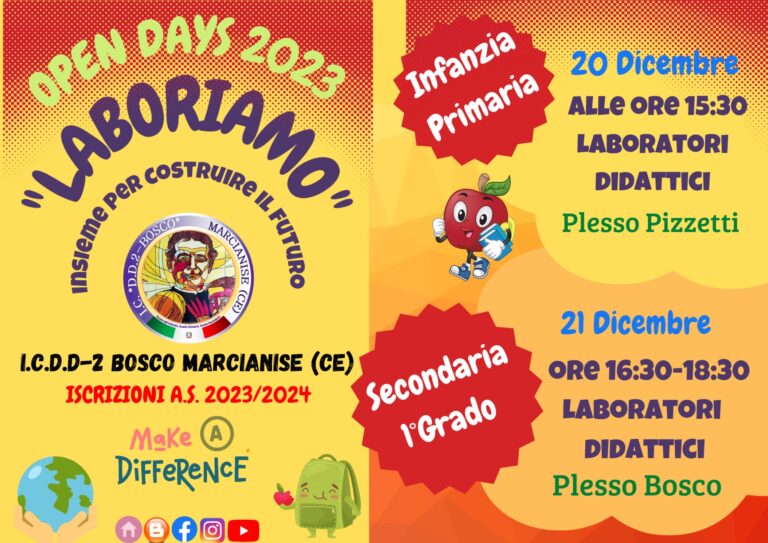 locandina open day