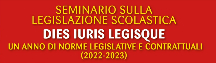 omunicazione di indizione Seminario di Legislazione Scolastica venrdi 24 marzo 2023 ANIEF Caserta
